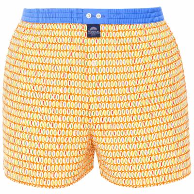 Mc Alson boxer oranje met print