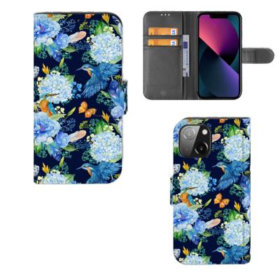Telefoonhoesje | Met pasjeshouder | voor iPhone 13 Mini IJsvogel