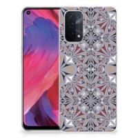 OPPO A93 5G | TPU | Siliconen hoesje | Flower Tiles