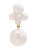 Sophie Bille Brahe 14kt yellow gold Thyra pearl earring - Blanc - thumbnail