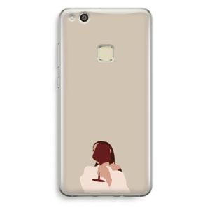 I drink wine: Huawei Ascend P10 Lite Transparant Hoesje