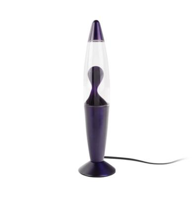 Leitmotiv Funky Rocket Lava Lamp - Paars