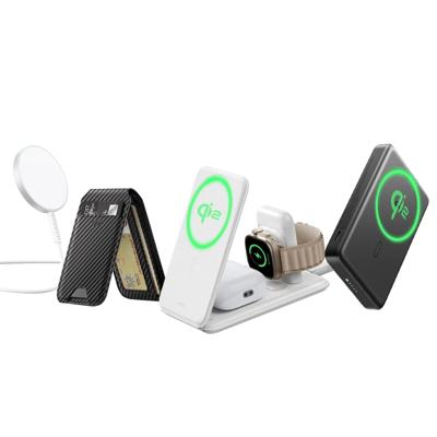 MagSafe Travel Charging Bundle with Magnetic Wallet - EU Plug