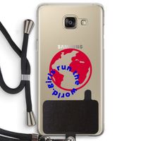 Run The World: Samsung Galaxy A5 (2016) Transparant Hoesje met koord