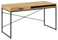 Bureau Bronx MDF Naturel 140cm - Giga Living