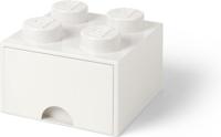 LEGO opbergbox brick 4 wit