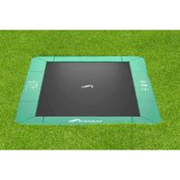 Trampoline AKROBAT ORBIT FLAT 305x183 (10x6ft) Green