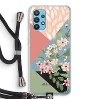 Sweet heaven geometrics: Samsung Galaxy A32 4G Transparant Hoesje met koord Sweet heaven geometrics: Samsung Galaxy A32 4G Transparant Hoesje met koord