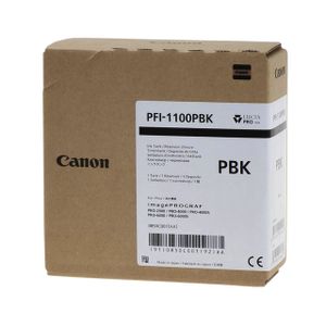 Canon PFI-1100PBK inktcartridge Origineel Foto zwart