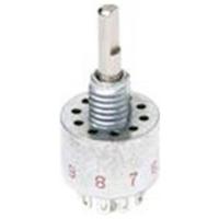 C & K Switches MC12L1NZGF Rotary Switch M Series Draaischakelaar 125 V/AC, 28 V/DC Schakelposities 12 IP67 1 stuk(s)