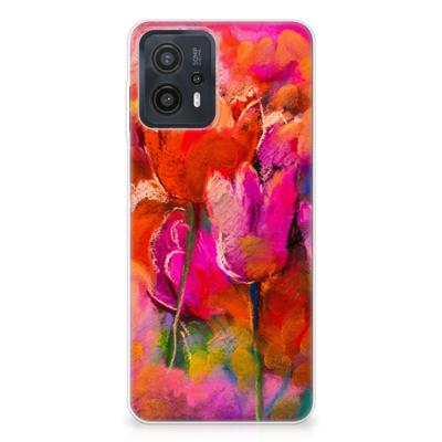Hoesje maken Motorola Moto G23 | G13 Tulips Hoesje maken Motorola Moto G23 | G13 Tulips