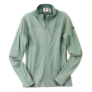 FjÃ¤llrÃ¤ven Dames Fleecevest Abisko Lite Fleece Jacket W, groen, Maat: L