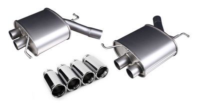 Remus uitlaat passend voor BMW 5 Serie F10 535i - Chrome 0899100500LR004605R