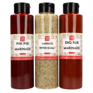 Marinade Pakket | 3 Topkwaliteit Marinades op Oliebasis