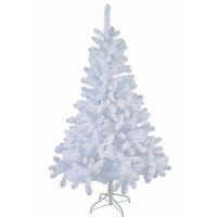 Kunst kerstboom/kunstboom wit 90 cm - Kunstkerstboom - thumbnail