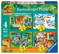 Ravensburger Jurassic World Explorers 12/16/20/24 stukjes