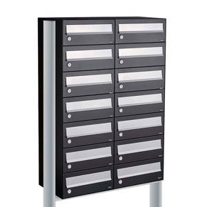 Allux Hive Set 2-Breed, 7-Hoog Op Statief Zwart - 40030070_2x7s
