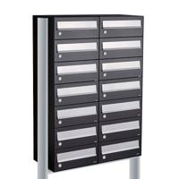 Allux Hive Set 2-Breed, 7-Hoog Op Statief Zwart - 40030070_2x7s