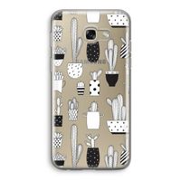 Cactusmotief: Samsung Galaxy A5 (2017) Transparant Hoesje Cactusmotief: Samsung Galaxy A5 (2017) Transparant Hoesje