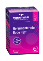 Mannavital Gefermenteerde Rode Rijst Capsules