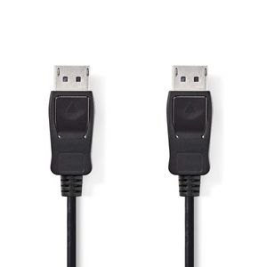 Nedis DisplayPort-Kabel | DisplayPort Male | DisplayPort Male | 3 m | 1 stuks - CCGB37010BK30 CCGB37010BK30