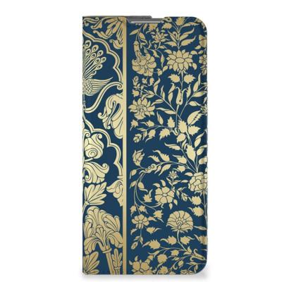 OPPO Find X5 Pro Smart Cover Beige Flowers OPPO Find X5 Pro Smart Cover Beige Flowers