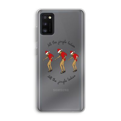 Jingle Ladies: Samsung Galaxy A41 Transparant Hoesje