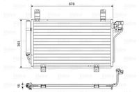Condensor, airconditioning 814048