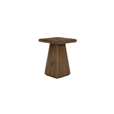 Tower Living Vierkante Bijzettafel 'Asti' Mangohout, 40 x 40cm, kleur Bruin