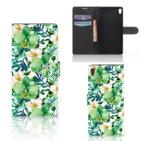 Sony Xperia XA Ultra Hoesje Orchidee Groen - thumbnail