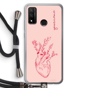 Blooming Heart: Huawei P Smart (2020) Transparant Hoesje met koord