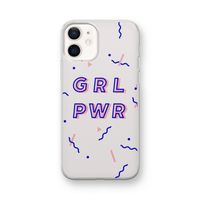 GRL PWR: iPhone 12 mini Transparant Hoesje