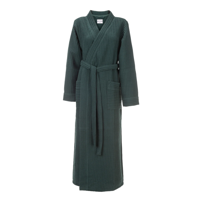 Luxe Wafel Badjas Wafelstructuur Army Green XL Zo!Home - Dekbed-Discounter.nl