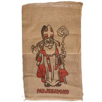 Jute zakken voor Sinterklaas 60 x 102 cm - Feestdecoratievoorwerp