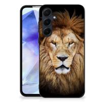 Samsung Galaxy A55 Dierenprint Telefoonhoesje Leeuw Samsung Galaxy A55 Dierenprint Telefoonhoesje Leeuw