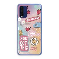 Positivity: Xiaomi Redmi 9T Transparant Hoesje