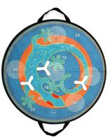 Scratch werpspel Salamander magnetisch 60 cm blauw 4 delig - thumbnail