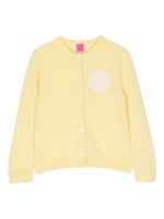 Cashmere in Love Kids cardigan Alta en soie mélangée - Jaune