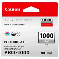 Canon PFI-1000 GY inktcartridge Origineel Grijs - thumbnail