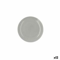 Dinerbord Ariane Porous Groen Keramisch Ø 21 cm (12 Stuks)