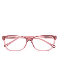 Chloé Eyewear lunettes de vue à monture rectangulaire - Rose