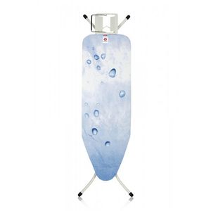 Brabantia strijkplank B met strijkijzerhouder - 124x38 cm - Ice Water