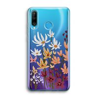Painted wildflowers: Huawei P30 Lite Transparant Hoesje