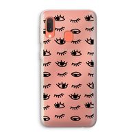 Eye pattern #2: Samsung Galaxy A20e Transparant Hoesje