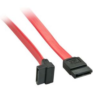 Lindy 33350 0.2m SATA 7-pin SATA 7-pin Rood SATA-kabel