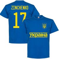 Oekraïne Zinchenko 17 Team T-Shirt
