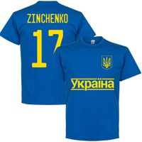 Oekraïne Zinchenko 17 Team T-Shirt - thumbnail