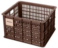 Gerecyclede fietskrat Basil Crate M 29.5 liter 35 x 45 x 25 cm - brown