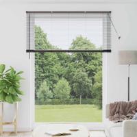 Raam Blind met gordijnen Anders Zwart 160 x 220 cm Aluminium
