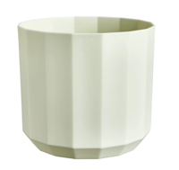 Facet rond 19 cm theegroen bloempot elho - Elho